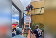 Homem é salvo após choque elétrico em Curitibanos