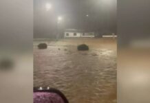 Chuva intensa causa alagamentos e deixa desabrigados em Santa Cecília