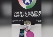 PM de Capinzal apreende droga após denúncia anônima