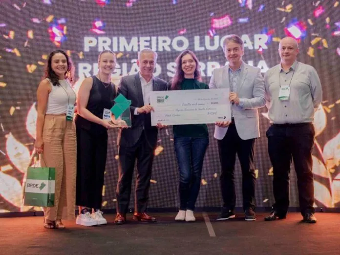 Sebrae Delas auxilia startup videirense a ganhar prêmio