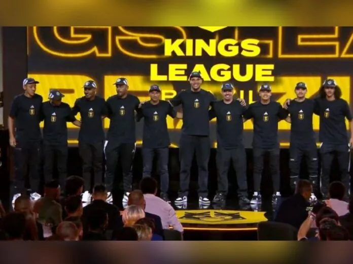 Neymar e grandes nomes do futebol digital lançam a Kings League no Brasil