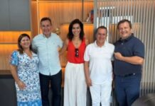 Presidente do Republicanos cumpre roteiro em Videira