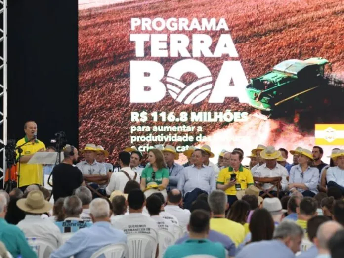 Governo de SC anuncia investimento recorde no Programa Terra Boa 2025