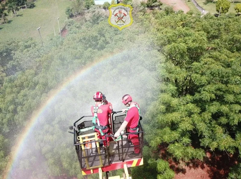 Bombeiros de Caçador ministram treinamento no RS