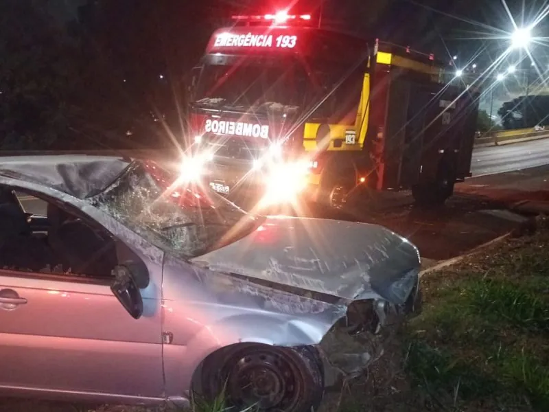 Dois ficam feridos em acidente na BR-116 em Santa Cecília