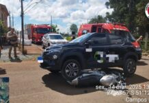 Acidentes deixam feridos nesta sexta-feira em Campos Novos