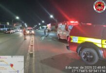 Duas mulheres são atropeladas em Curitibanos