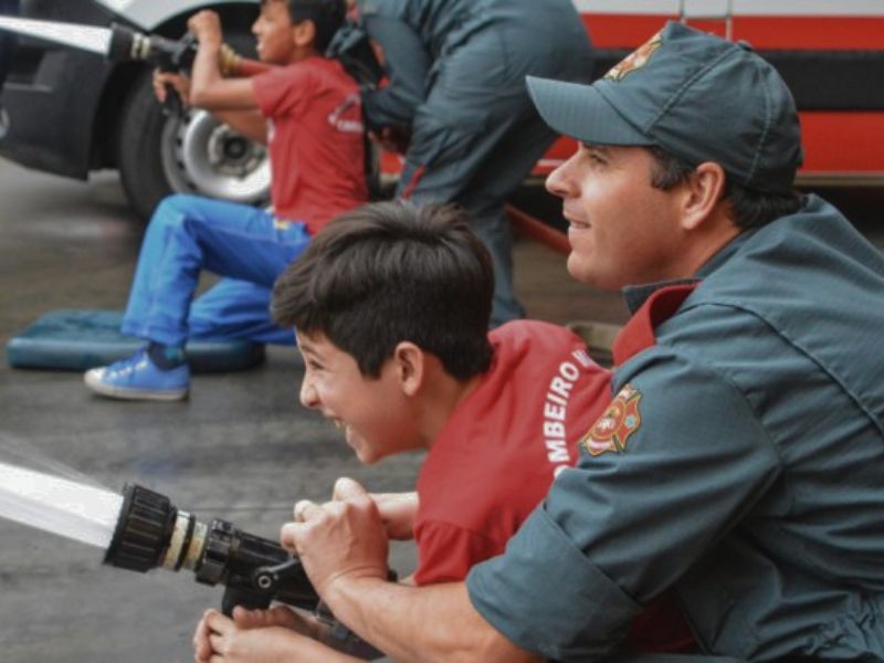 Corpo de Bombeiros de Tangará inicia curso de Bombeiro Mirim nas escolas