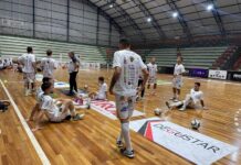 Caçador Futsal faz primeira partida em casa neste sábado