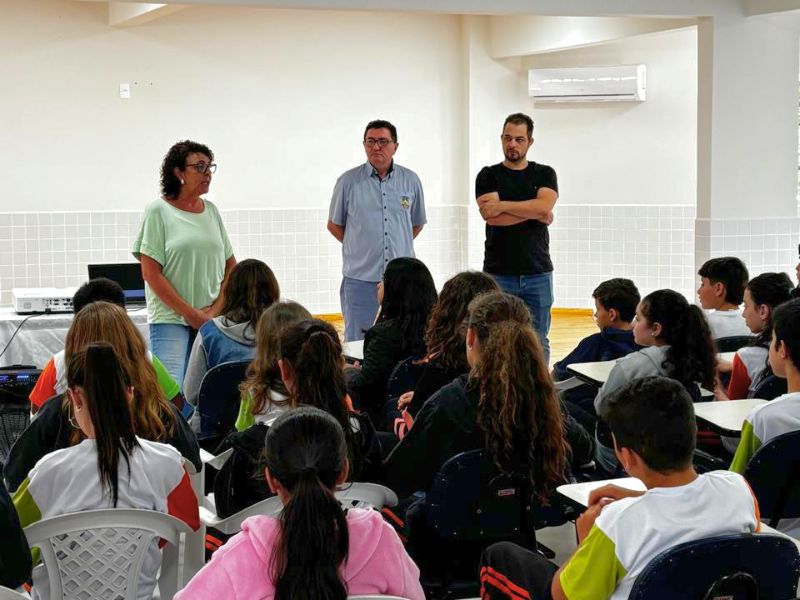 Cidasc lança projeto Sanitarista Júnior em Salto Veloso