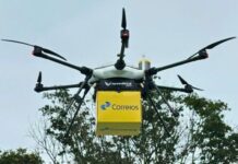 Correios realiza a primeira entrega por drone