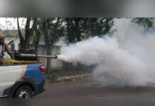 Carro do Fumacê passará em Caçador devido a dengue
