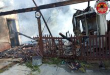 Incêndio destrói residência em Rio das Antas