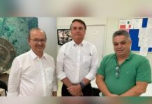 Bolsonaro mantém esperança em um acordo entre Jorginho Mello e João Rodrigues