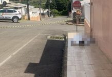 Jovem é morto a tiros em Campos Novos