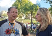 Cerca de mil pessoas participam do 3º Parque Azul em Caçador