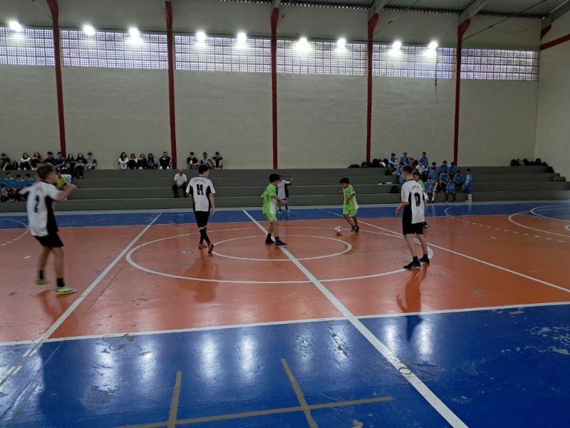 Olimpíada Escolar de Videira inicia com as disputas do futsal