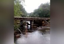 Macieira e Caçador irão revitalizar ponte no limite dos municípios