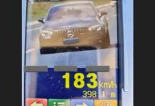 Motorista é flagrado a 183 km/h em rodovia catarinense