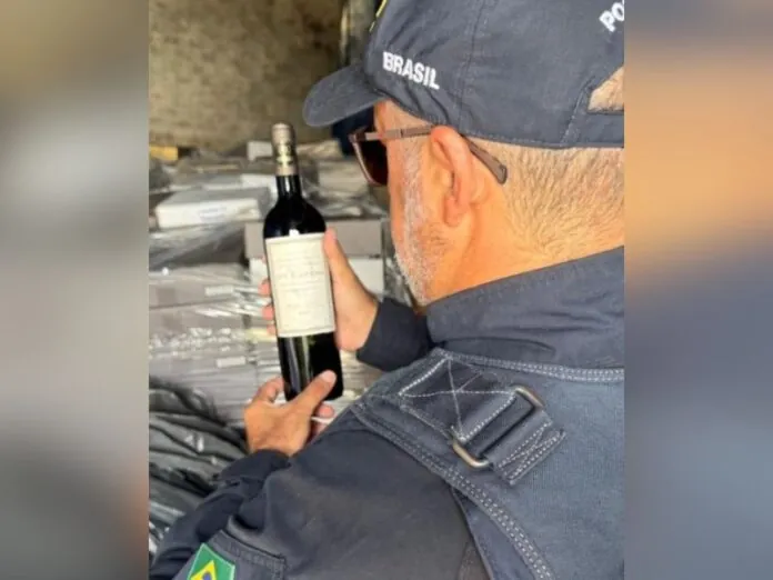 Mais de 3 mil garrafas de vinho importadas são apreendidas