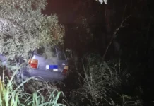 Condutor tem mal súbito e perde controle do carro em Rio das Antas