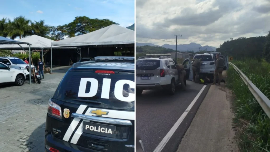 Concessionária é invadida e 11 veículos são roubados em SC