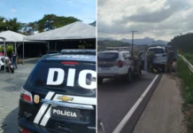 Concessionária é invadida e 11 veículos são roubados em SC