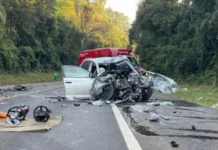 Três morrem em dois gravíssimos acidentes em Irani e Concórdia