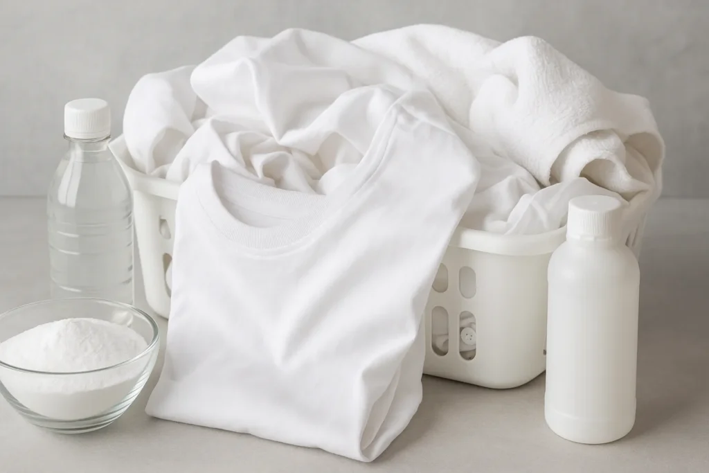 3 truques para deixar sua roupa branquíssima sem usar cloro