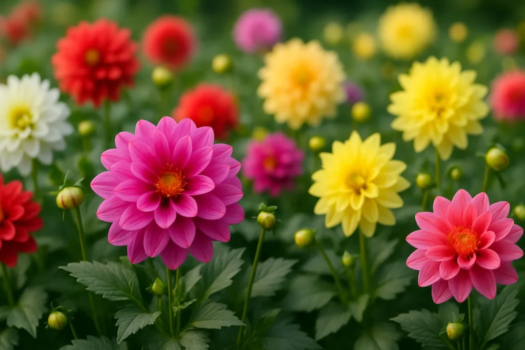5 passos para plantar georginas e ter flores por mais tempo