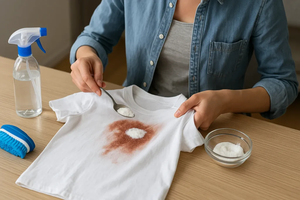 5 truques infalíveis para remover manchas difíceis em roupas