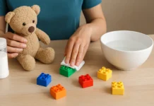 Como higienizar brinquedos infantis com bicarbonato de forma segura e natural