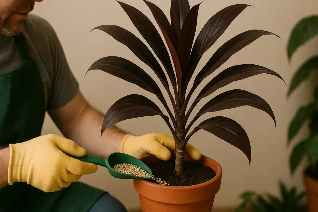 Dracena Chocolate como adubar sem exagerar nos compostos químicos (2)