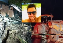Identificada vítima fatal de colisão entre carro e trator