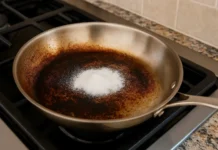 Panela queimada? Veja o milagre que o bicarbonato faz em 5 minutos