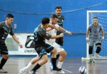 Futsal Videira Unimed sofre primeira derrota diante do Marcílio Dias