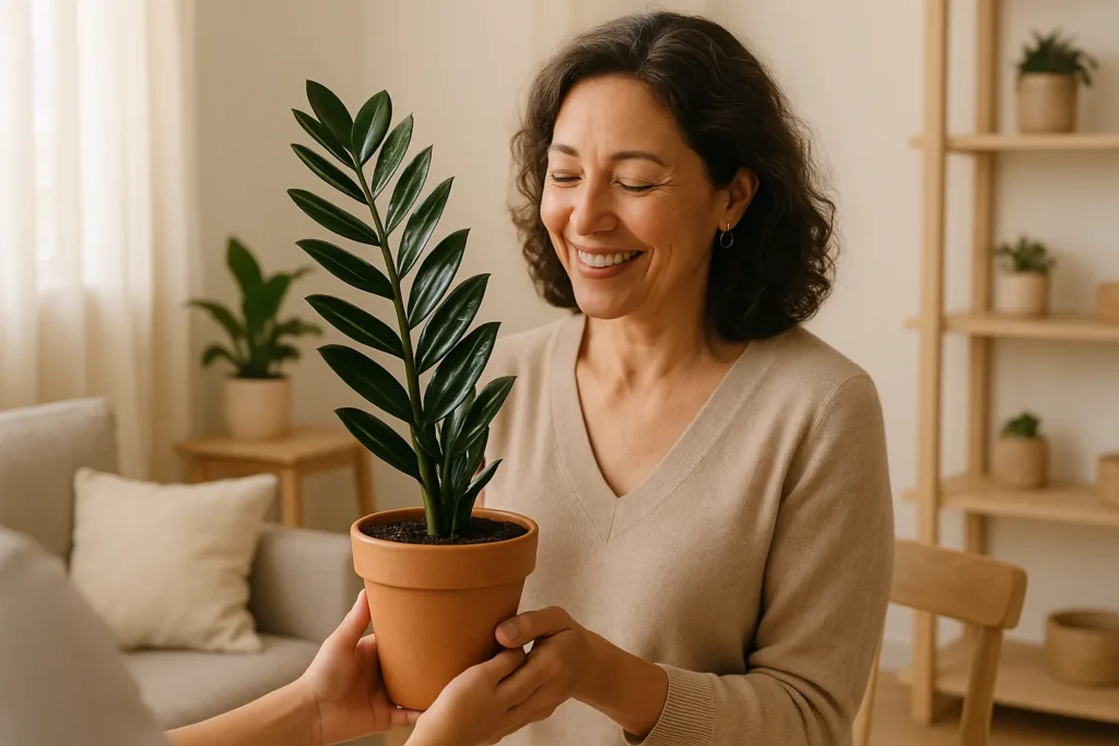 Zamioculca presente ideal para o Dia das Mães com significado e resistência