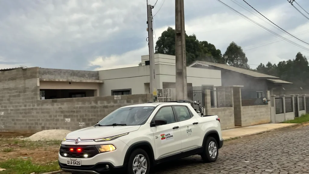 Caçador conclui terceira etapa do Fumacê contra dengue