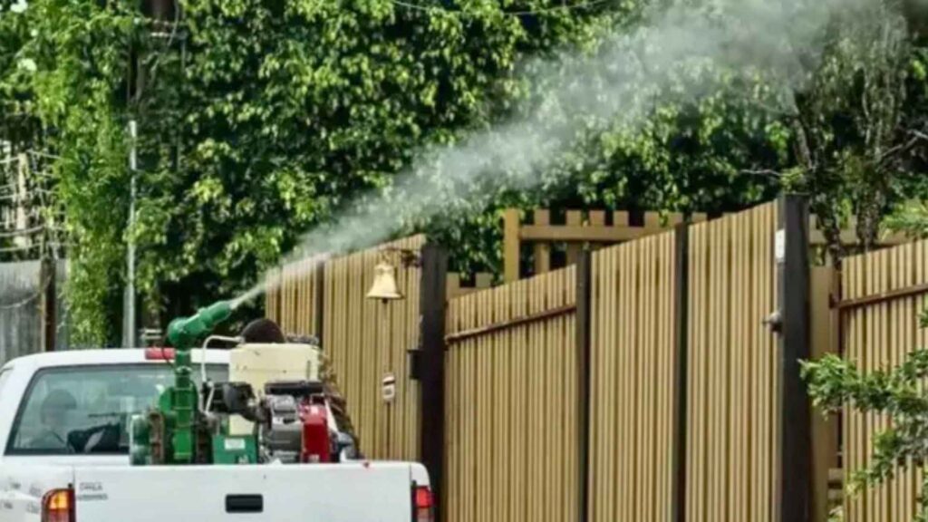 Aplicação do inseticida contra a dengue acontece hoje em Videira