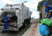 Confira a programação da coleta de lixo em Videira para o dia 1º de maio