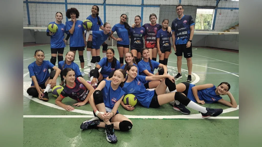 Napoli Caçador disputa Liga Serrana de vôlei sub-14
