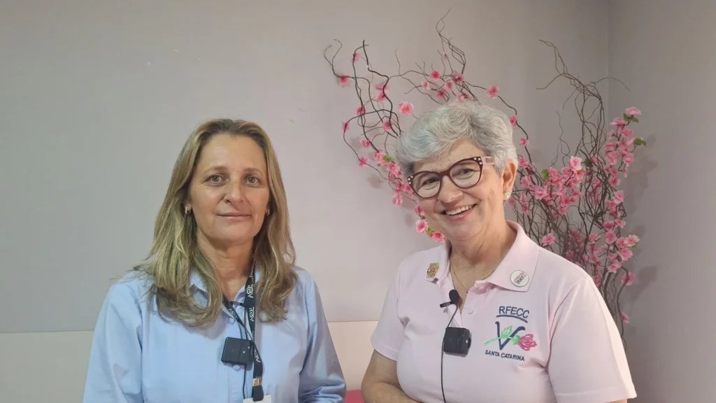 Presidente Estadual visita a Rede Feminina de Caçador