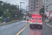 Derramamento de óleo provoca diversos acidentes em Videira