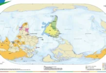 Novo mapa do IBGE coloca o Sul no topo e o Brasil no meio