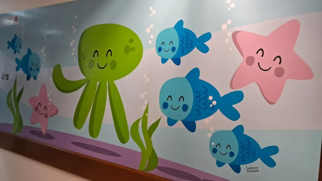 Cores da Esperança transforma os espaços do Hospital Salvatoriano Divino Salvador