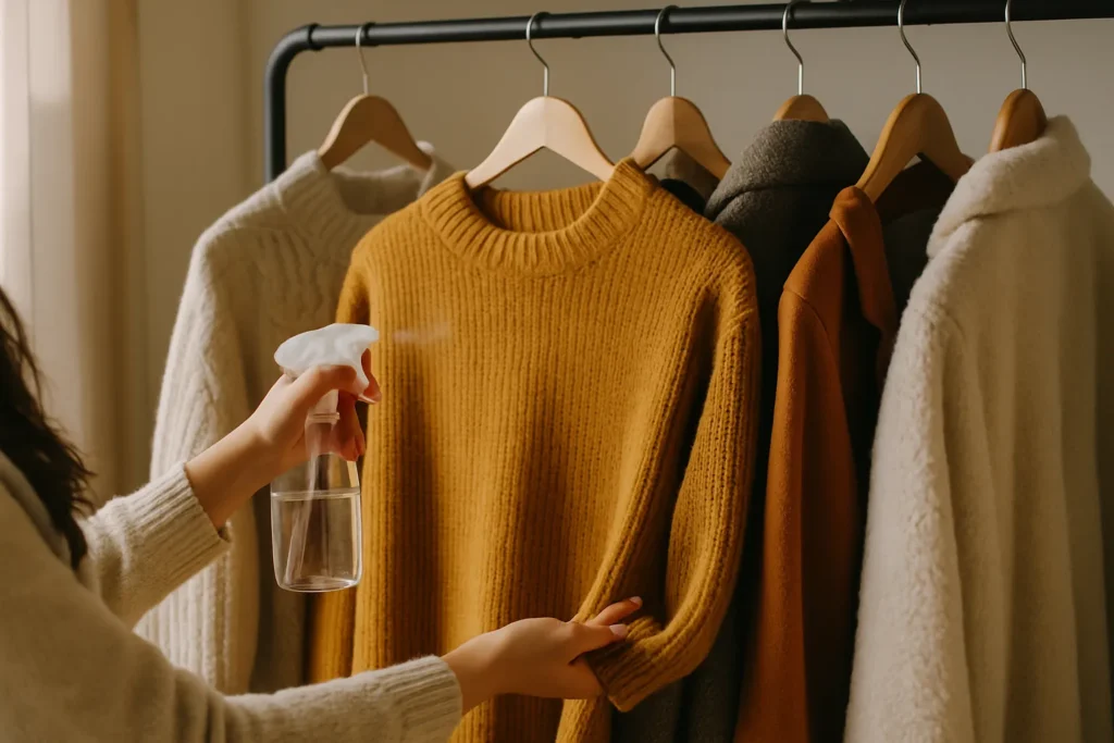 3 macetes para renovar suas roupas com cheiro de guardado