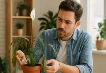 5 soluções para o lírio-da-paz murcho pela drenagem ruim