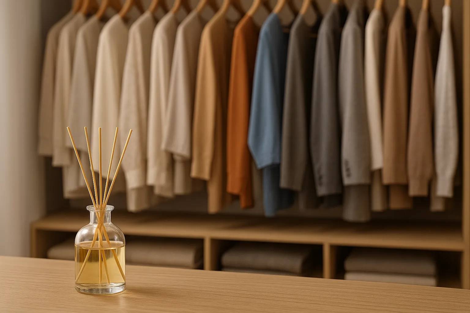Como deixar o closet com cheiro de loja de roupa nova