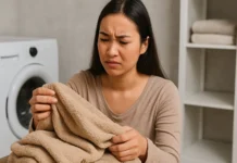 Como recuperar toalhas duras e sem absorção usando vinagre e bicarbonato