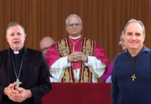 Dom Cleocir e Padre Milton celebram eleição do Papa Leão XIV